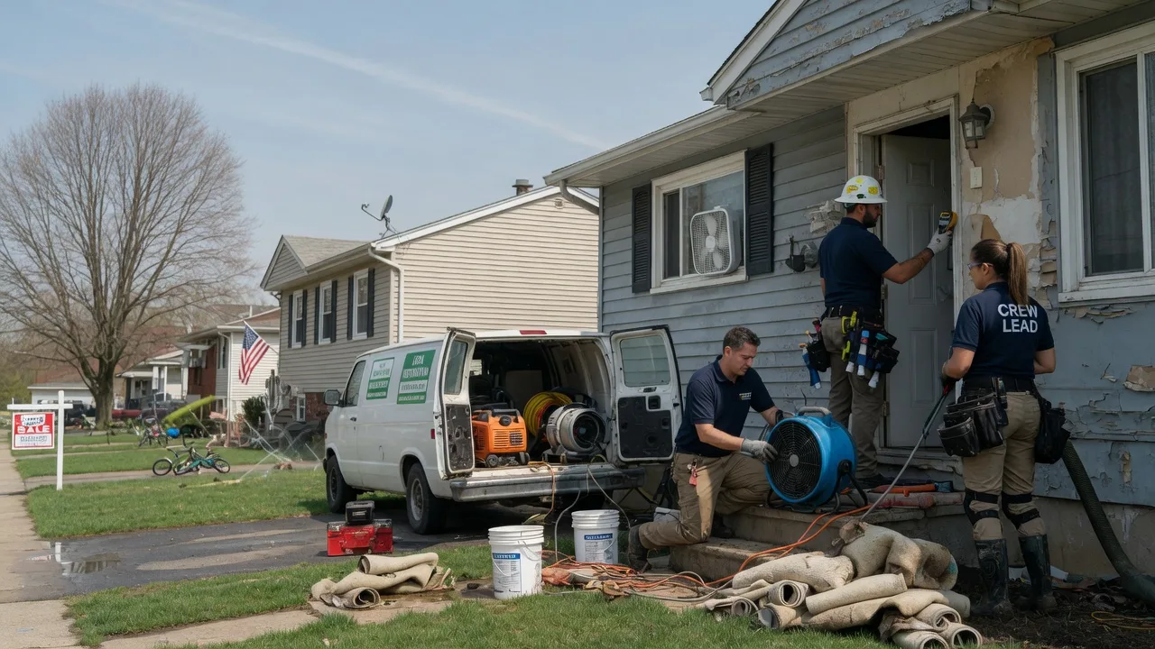 Flood Cleanup in Minotola, NJ near me